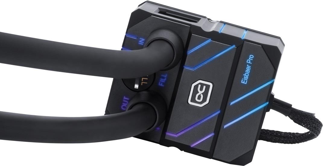 Alphacool Eisbaer Pro Aurora 240 CPU All-in-One-Flüssigkeitskühler 12 cm