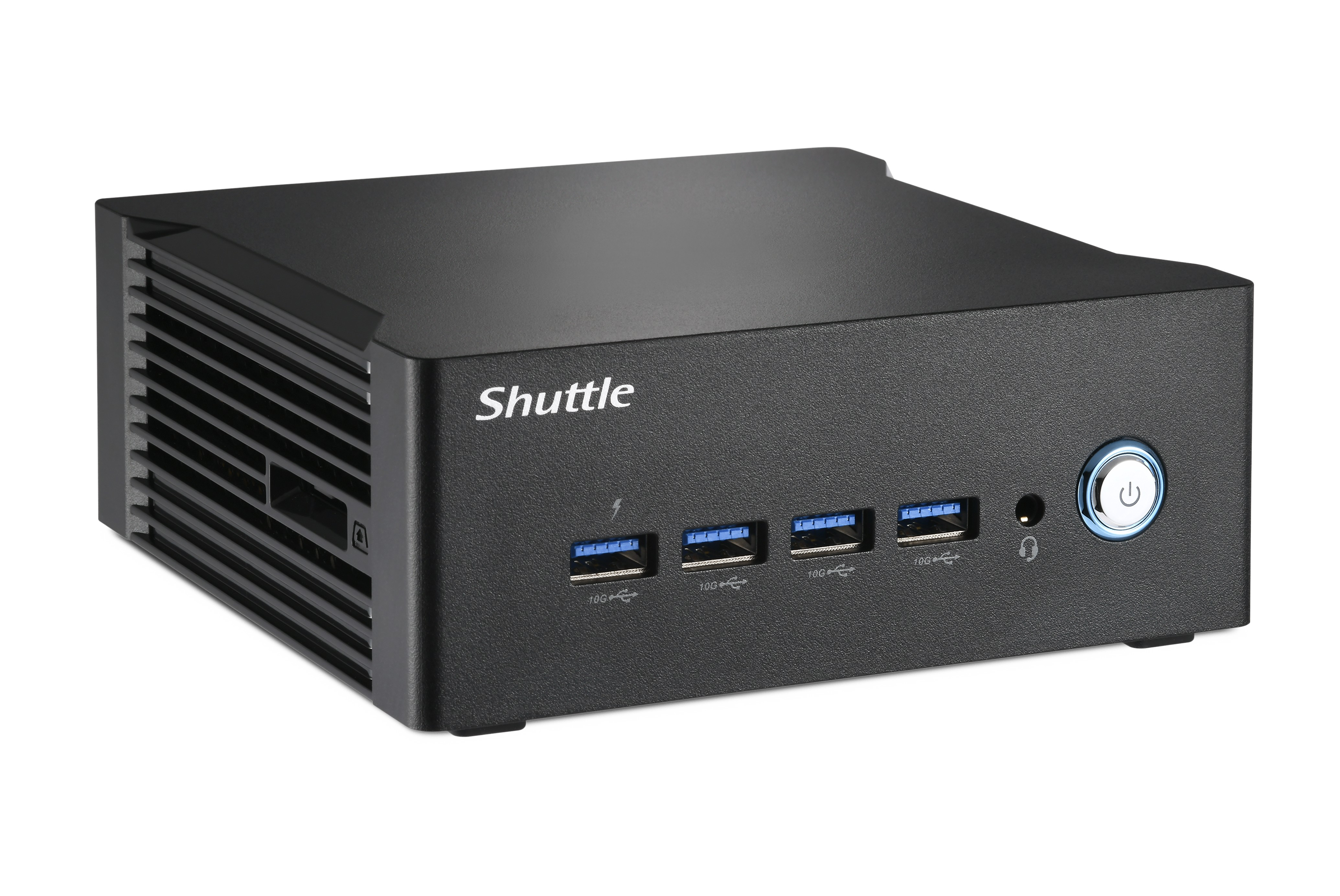 Shuttle XPC nano NA10H7 Barebone Mini-PC AMD Ryzen 7 8845HS Radeon 780M Schwarz