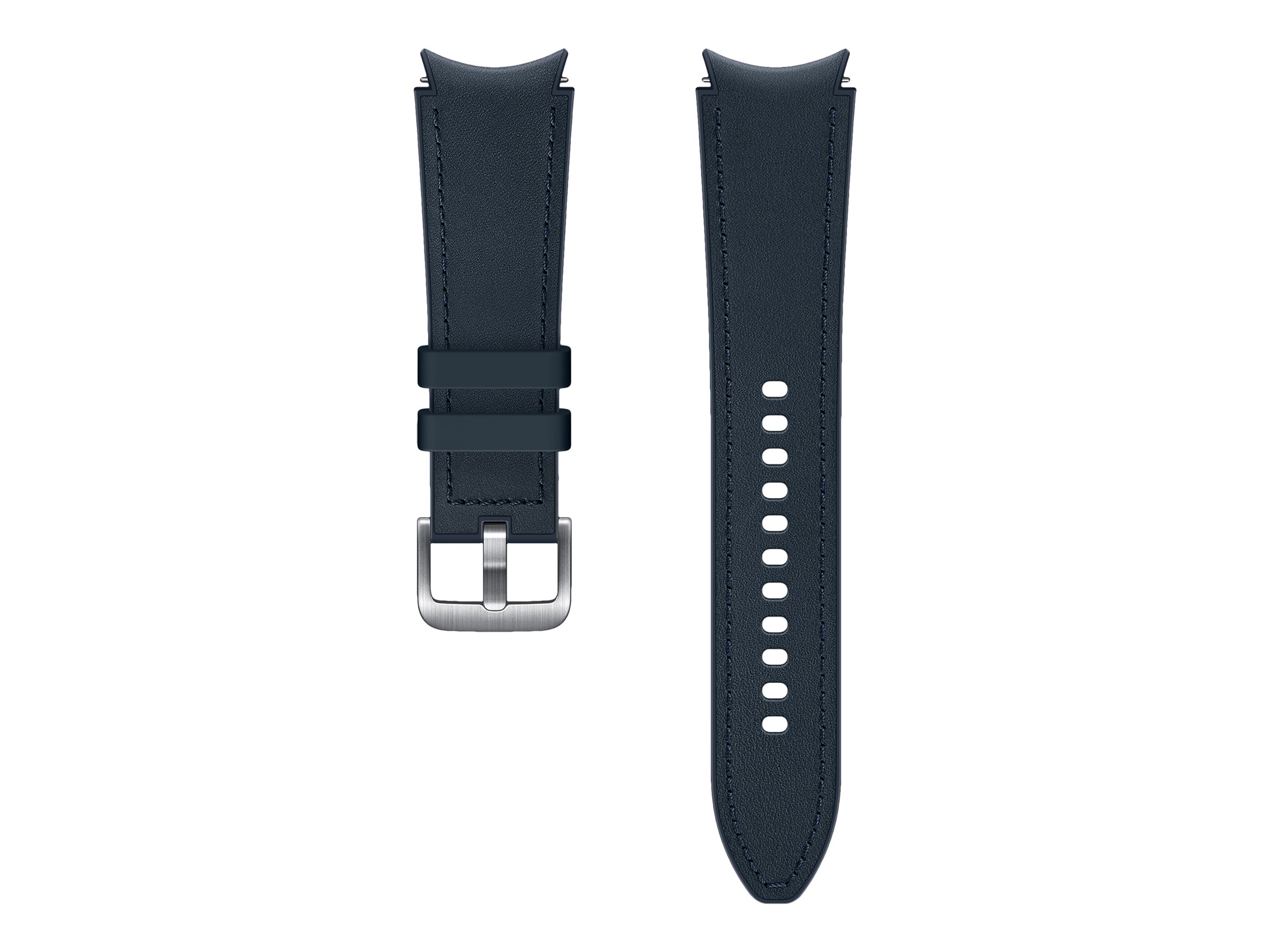 Samsung Hybrid Leather Band Uhrenarmband 20 mm M/L Navy