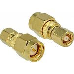 DeLOCK RF-Adapter SMC (M) bis SMA (M) (65856)