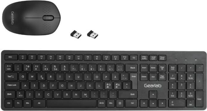 eSTUFF G220 Wireless Nordic Keyboard and Mouse Combo - Tastatur (GLB212010-NORDICCOMBO)