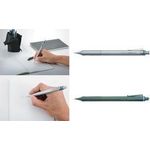 Tombow Druckbleistift "MONO graph fine", silber 4 mm-Führungsrohr für präzises Arbeiten und weniger Minen - 1 Stück (SH-MGF04)