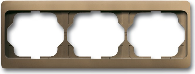 Busch Jaeger 2CKA001754A4385 Wandplatte/Schalterabdeckung Bronze (2CKA001754A4385)