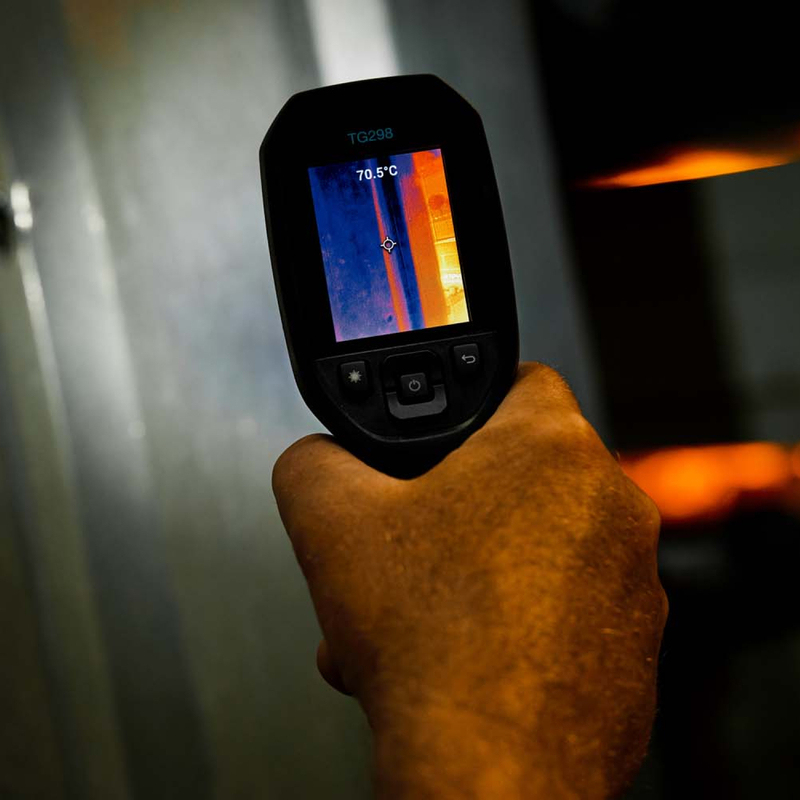 FLIR TG298 Wärmebildkamera -25°C bis +1080°C 320 x 240 Schwarz