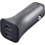 VOLTCRAFT CPS-40W/ 2 VC-RA401 USB Ladegerät 40 W 2x USB-C® USB PD 3.0 Silber-Schwarz KFZ (VC-15257660)