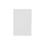 LEITZ Sichthülle extrastark, A4, PP, glasklar, 0,16 mm oben und seitlich offen, dokumentenecht, Hartfolie, mit (4020-00-03)