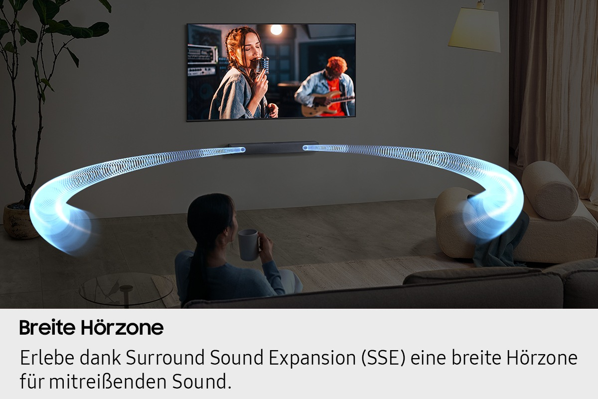 Samsung B-Series HW-B410GF 2.0-Kanal Soundbar Schwarz