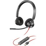 HP Poly Blackwire 3320 USB-A Stereo Headset (76J16AA)