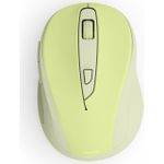 Hama Funkmaus WM-400, ergonomisch, optisch, 6 Tasten, ohne Klickgeräusch, Grün (00173038)