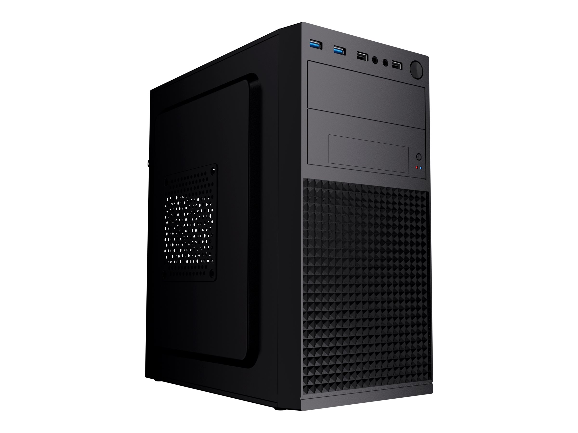 Gembird Fornax K300 Mini-Tower-Gehäuse Micro-ATX Schwarz