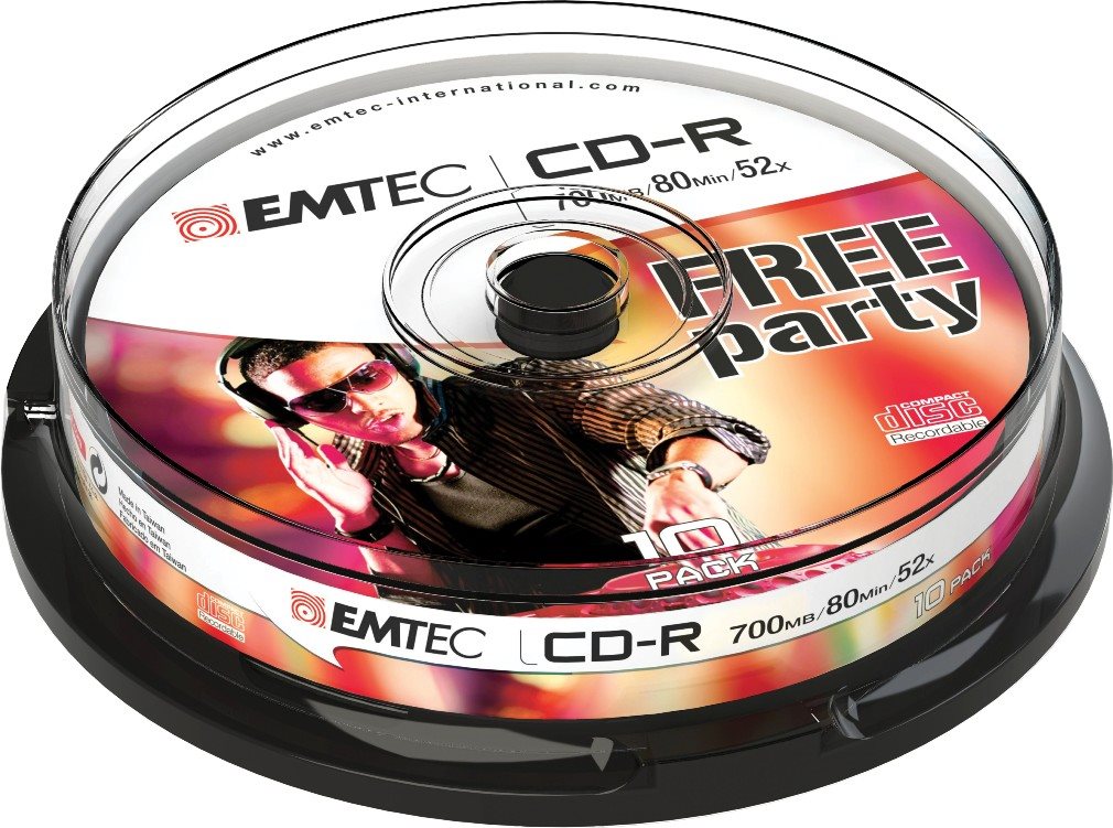 EMTEC Classic 10 x CD-R (ECOC801052CB)
