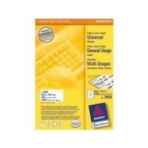 Avery - Etiketten - weiß - A4 (210 x 297 mm) - 100 Stck. 24) (3658) - Avery - Etiketten - weiß - A4 (210 x 297 mm) - 100 Stck. 24) (3658)
