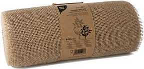 PAPSTAR Tischläufer Jute, natur (B)0,3 x (L)10 m aus natürlichem Jutegewebe, auf Rolle, zur Tischdekoration - 1 Stück (88018)