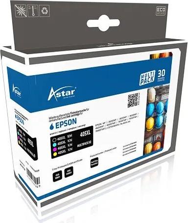 AS70728 ASTAR EPSON WF4825DWF TINTE(4) H T05H64010 / 405XL 4x 1100Seiten CMYK (AS70728)