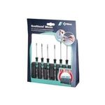 Werkzeugsatz 6-teilig Schrauben mit Sicherungsstift