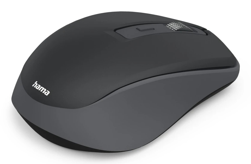 Hama WM-450 Multi-Device-Maus kabellos 1600 DPI 7 Tasten Schwarz