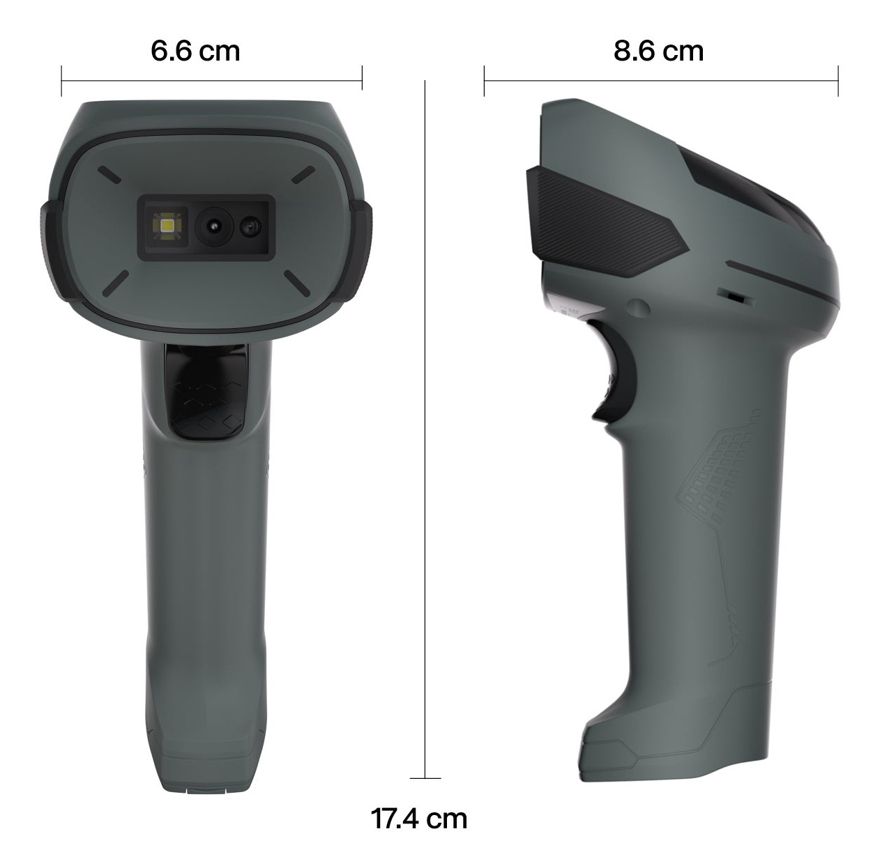 Safescan 310-W Barcode-Scanner 1D/2D USB IP54 Schwarz, Grau