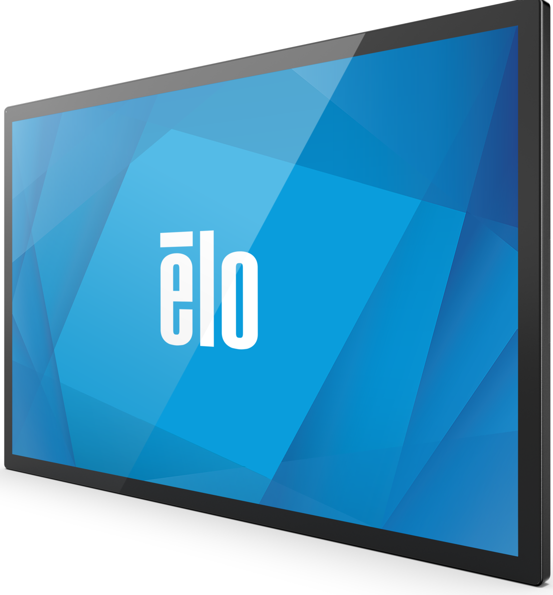 Elo 5054L, Projected Capacitive, 4K, USB-C, Ethernet, Kit (USB), schwarz Touchmonitor, 126 cm (50''), Projected Capacitive, Multi Touch (40 Punkte), Auflösung: 3840x2160 Pixel, Reaktionszeit: 9.5ms, Helligkeit 430 cd, Blickwinkel 178/178°(H/V), Kontrast: 4000:1, Antiglare, Anschluß: USB-C, Ethernet, Display-Port, HDMI, inkl.: Kabel (USB), Netzteil, Netzkabel (EU, UK, US), QSG, Farbe: schwarz (E103738)