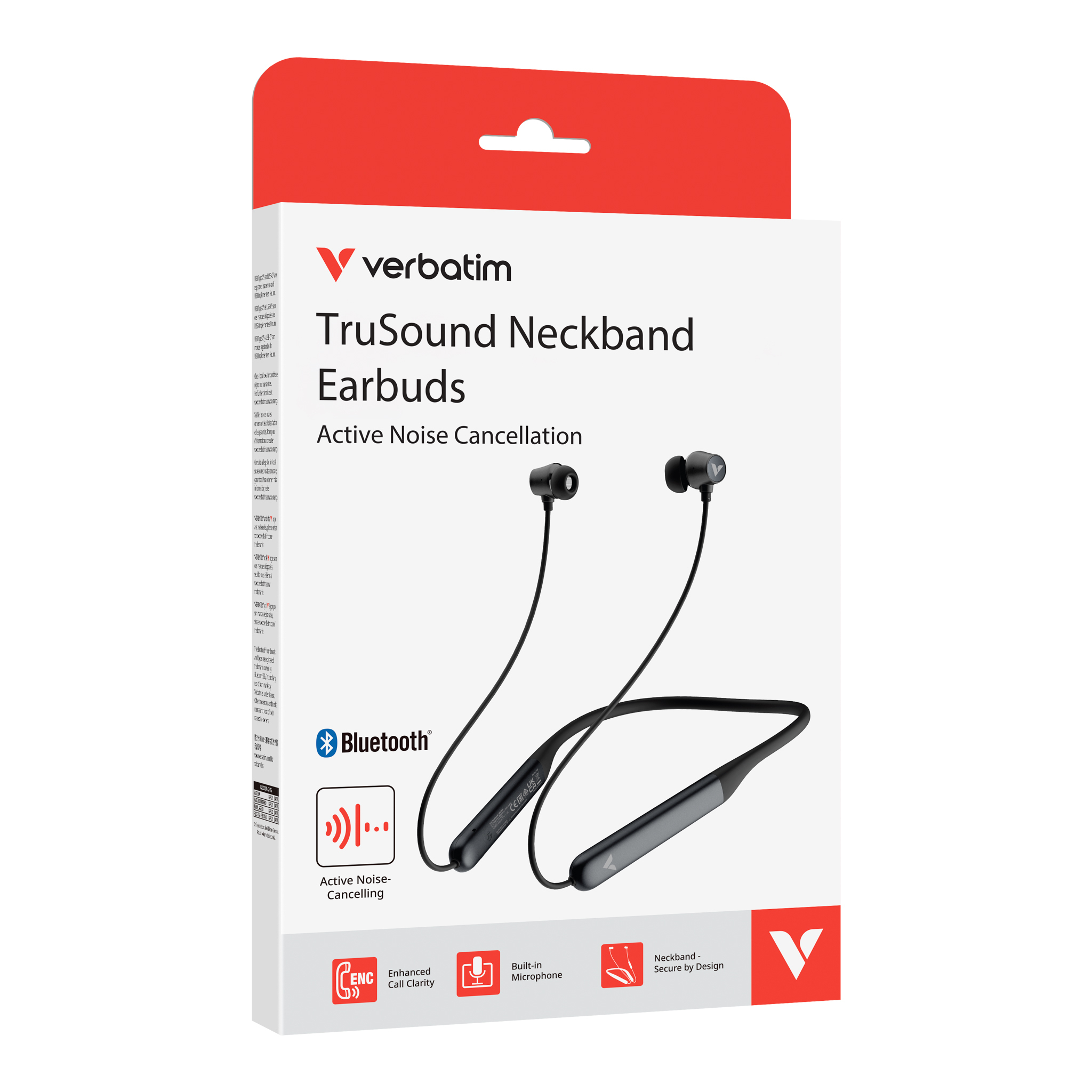 Verbatim TruSound ANC Neckband Schwarz