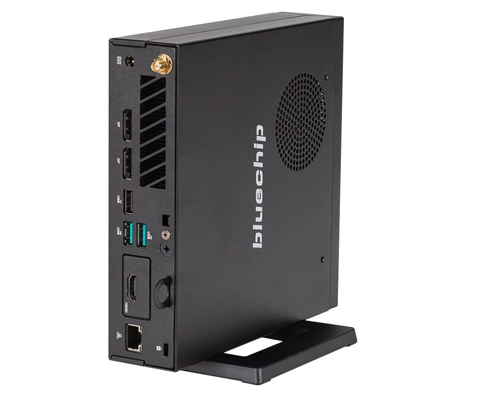 bluechip BUSINESSline S3137 Mini-PC, Intel Core i3-14100, 8 GB RAM, 500 GB SSD, Windows 11 Pro, Schwarz