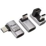 Equip Adapter USB 4.0 -> USB-C 40Gbps 240W PD 3er-Pack gr - Adapter (133478)