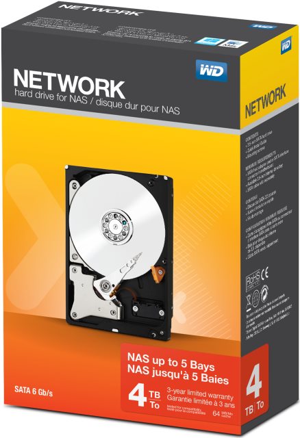 Western Digital WD HD Network / intern / 8,9cm (3.5") / (WDBMMA0040HNC-ERSN)