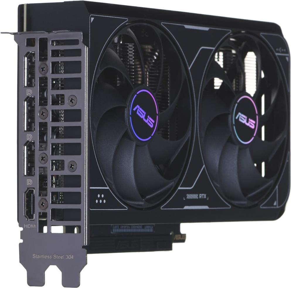 ASUS Dual -RTX4060TI-O8G-V2 NVIDIA GeForce RTX 4060 Ti 8 GB GDDR6 (90YV0J47-M0NB00)