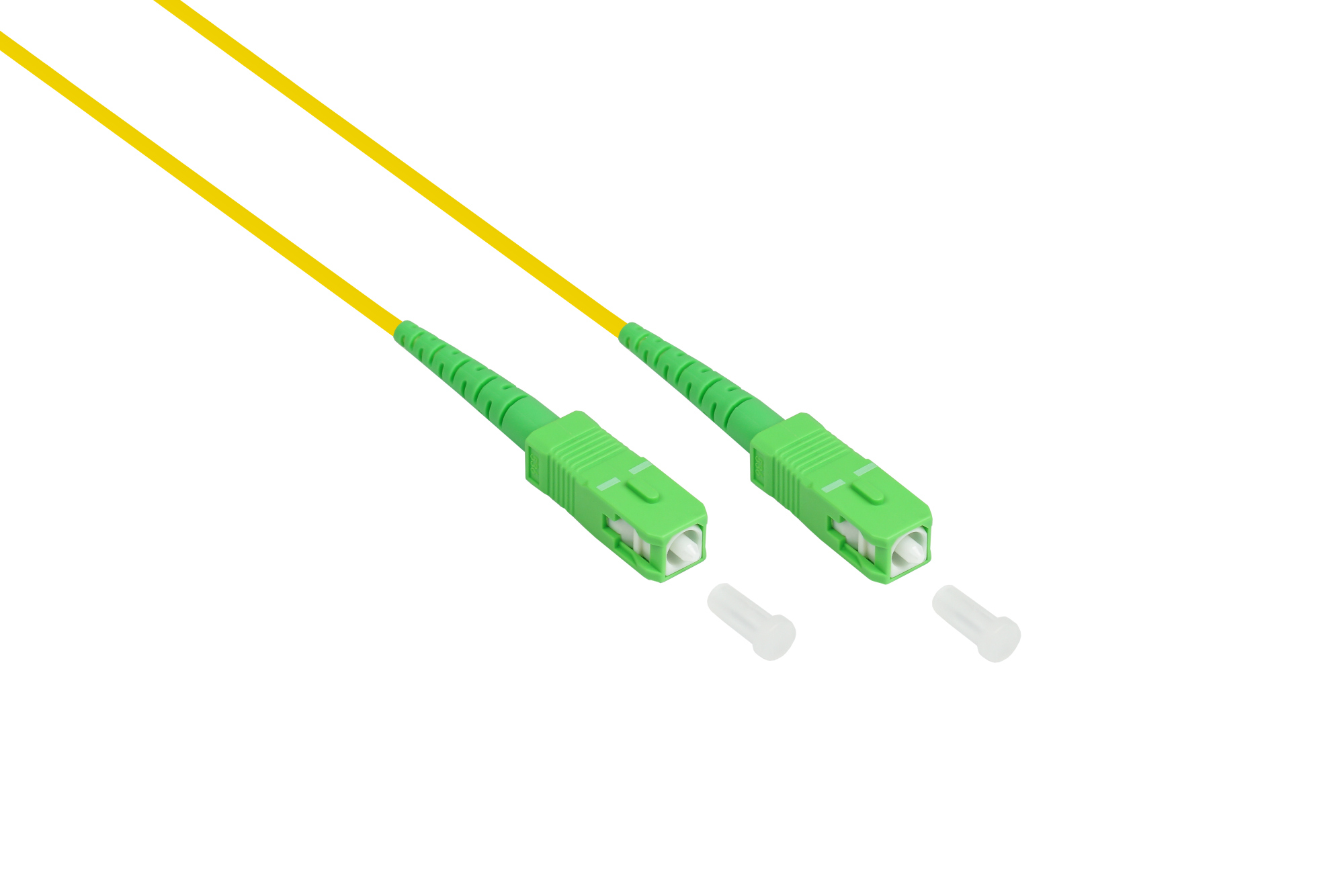 Good Connections LW-S930LASA LWL-Patchkabel OS2 LC/APC SC/APC 30 m Gelb