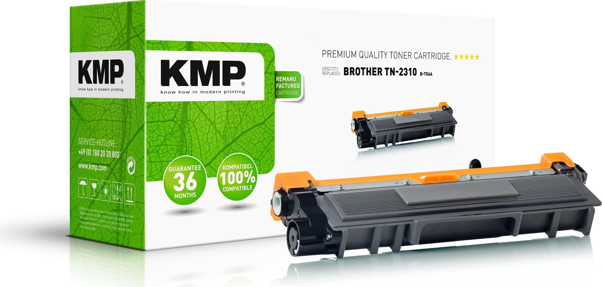 KMP 1261,0000 Tonerkartusche 1 Stück(e) Kompatibel Schwarz (1261,0000)