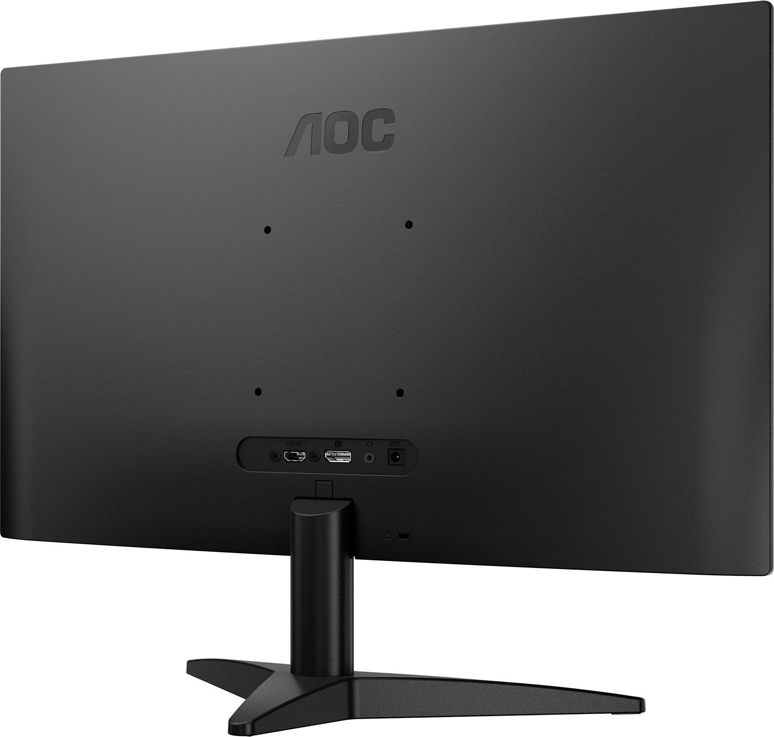 AOC Basic-line Q24B36X - B3 Series - Gaming LED-Monitor - 61 cm (24") (23.8" sichtbar) - 2560 x 1440 QHD @ 144 Hz - IPS - 300 cd/m² - 1300:1 - HDR10 - 0.5 ms - HDMI, DisplayPort - Schwarz (Q24B36X)