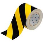 Brady, B-514, ToughStripe, Bodenmarkierbänder, Polyester, schwarz/gelb, 101,6mm x 30m (104377)