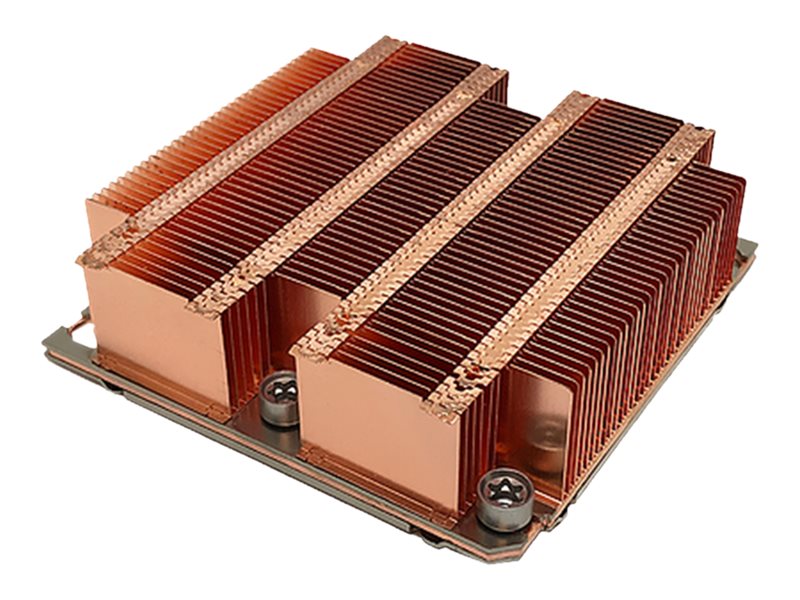 Inter-Tech B-6 Prozessorkühler passiv Socket P Kupfer 90x90mm Braun