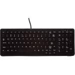 Tast Active Key AK-C7000 Desinfizierbare & beleuchtete Hygiene-Tastatur mit Nummernfeld CleanFunction USB schwarz (DE) (AK-CB7000F-U1-B/GE)