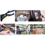 Rapid RP40 MULTI Blindnietzange, blau/gelb aus Aludruckguss, für Blindniete 3,2 (5001719)