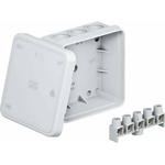 Kabelabzweigkasten A 11/5 85x85x40 lichtgrau m. Klemmleiste (2000326)