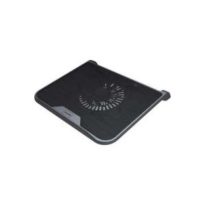 xilence Notebook-Kühlpad M300, grau / schwarz Preisgünstige Notebook-Unterlage mit leisem 140 mm Lüfter für 39,1 cm (15.4") Notebooks (COO-XPLP-M300)