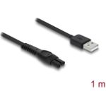 Delock USB Ladekabel 5 V fur Elektrorasierer kompatibel mit Philips QP2724 QP2834 QP1924 (90981)
