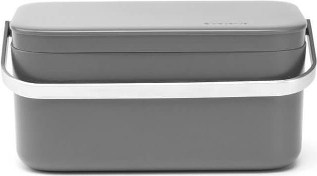 Brabantia 117541 Abfallbehälter Rechteckig Grau (117541)