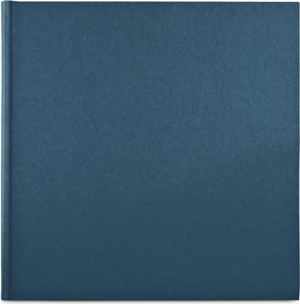 Hama Jumbo-Album Wrinkled 30x30 cm 80 weiße Seiten Blau (00007609)