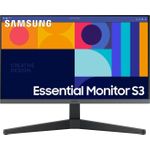 Samsung Essential Monitor S3 S33GC LED display 61 cm (24") 1920 x 1080 Pixel Full HD Schwarz (LS24C330GAUXEN)