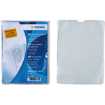 HERMA Ausweishülle, PP, 1-fach, 80 x 115 mm, Kleinpackung dokumentenecht, transparent, reißfest, Griffaussparung, - 1 Stück (1328)