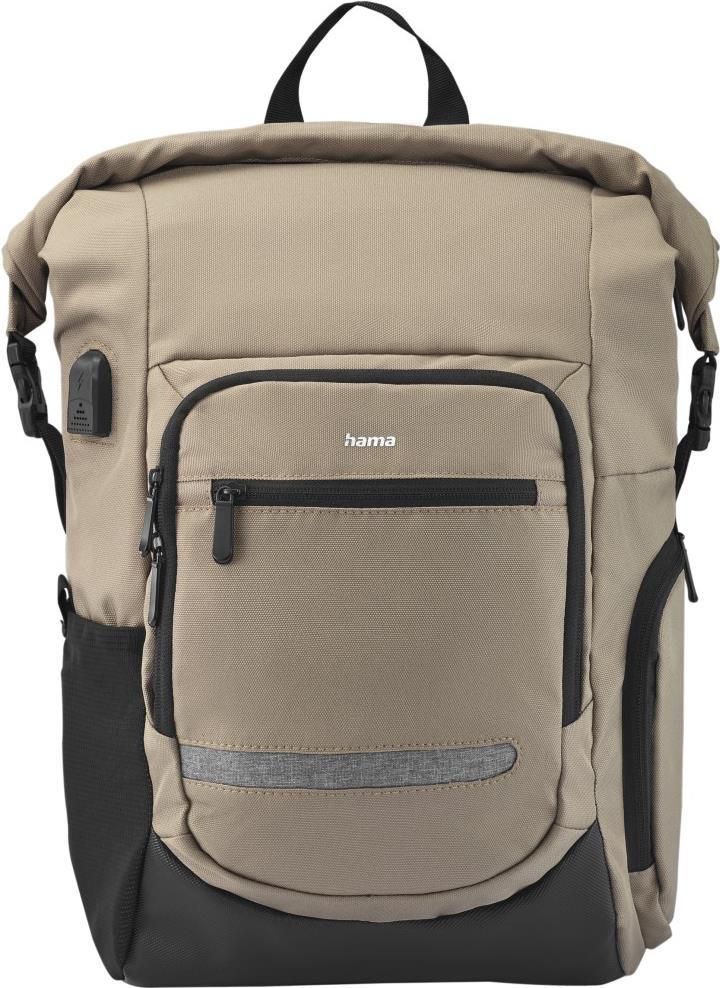 Hama Laptop-Rucksack Terra, bis 40cm (15,6), Natur (00217238)