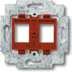 Busch Jaeger 1753-0-8055 Steckdose 2 x RJ-45 Rot (1753-0-8055)