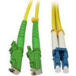 Synergy 21 S215512 Glasfaserkabel 1 m 2x LC 2x E-2000 (APC) Gelb (S215512)