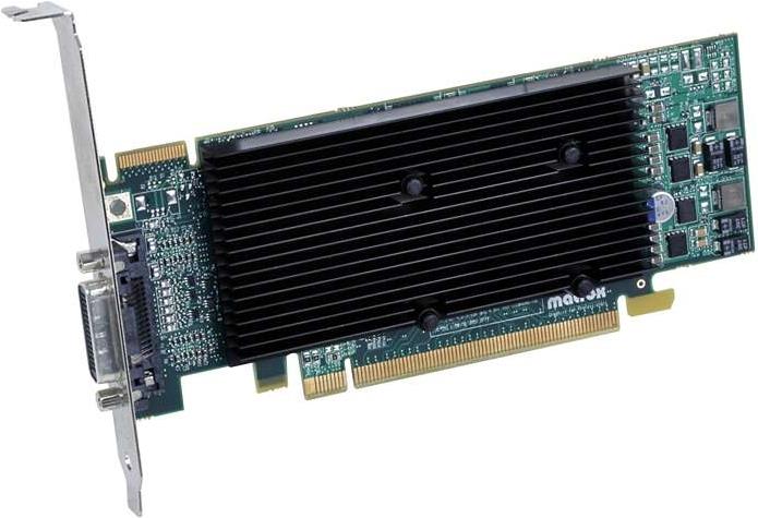 Matrox M9120 Plus Grafikkarte 512 MB DDR2 SDRAM PCI Express x16 Low-Profile