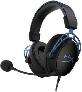 HyperX Cloud Alpha S Kopfhörer Verkabelt Kopfband Gaming Schwarz - Blau (4P5L3AA)