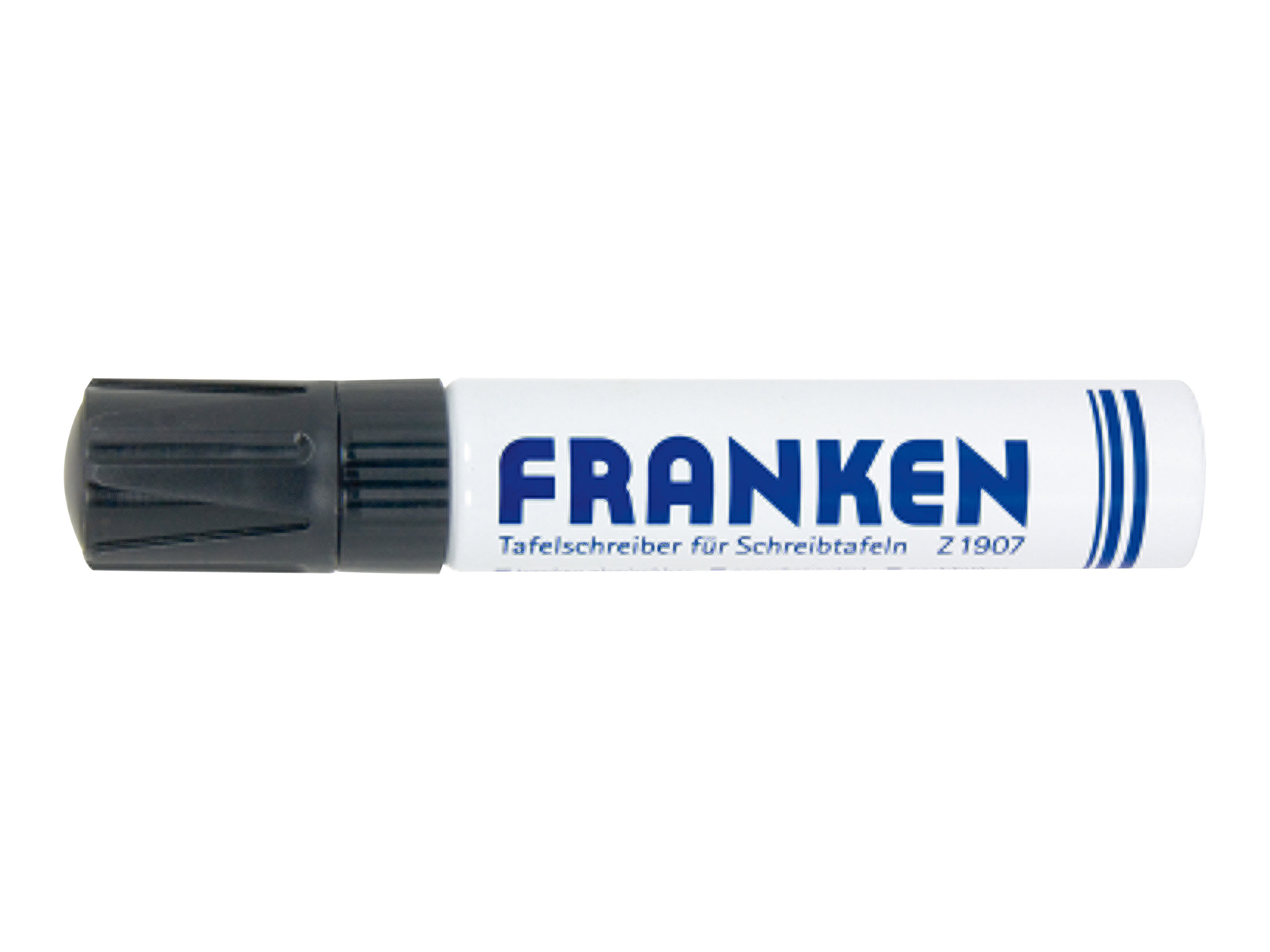 FRANKEN Jumbo Whiteboard-Marker Keilspitze 4-12 mm nachfüllbar Schwarz