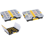 allit Sortimentskasten "EuroPlus Basic >S<37", Größe: 6-20 transparenter, hochschlagfester Polypropylen, individuelle - 1 Stück (457420)