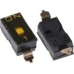 Omron A6S-1102-H DIP-Schalter Polzahl (num) 1 SMD 1 St. Bag