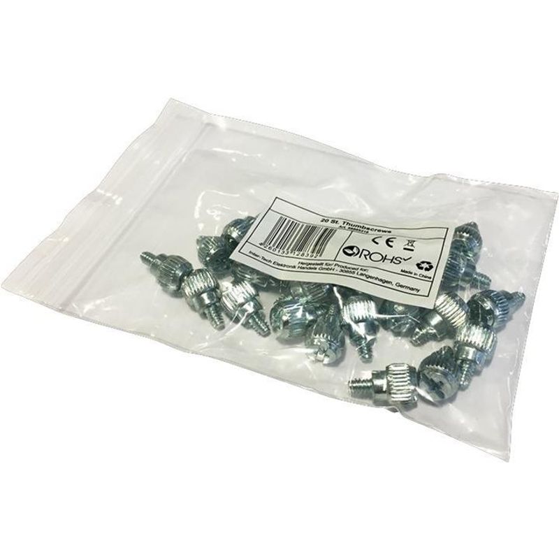 Inter Tech Inter-Tech Gehäusezubehör Thumbscrews/Rändelschrauben 
